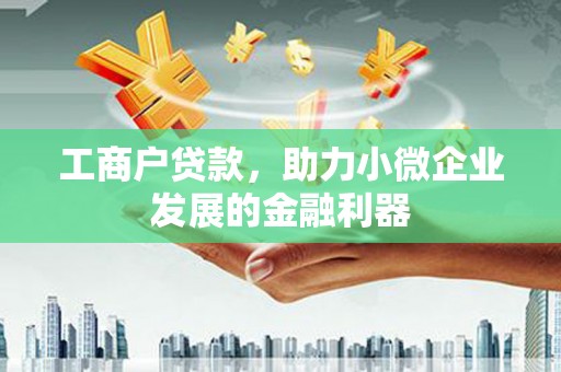 槐荫工商户贷款，助力小微企业发展的金融利器