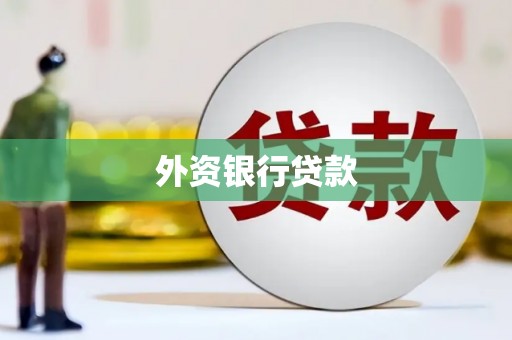 加查外资银行贷款