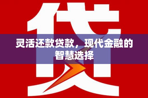 开平灵活还款贷款，现代金融的智慧选择