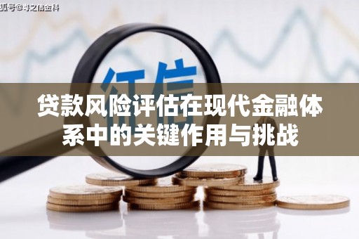 镇远贷款风险评估在现代金融体系中的关键作用与挑战
