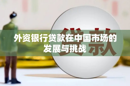 王益外资银行贷款在中国市场的发展与挑战