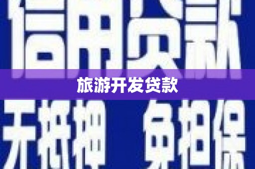 西青旅游开发贷款