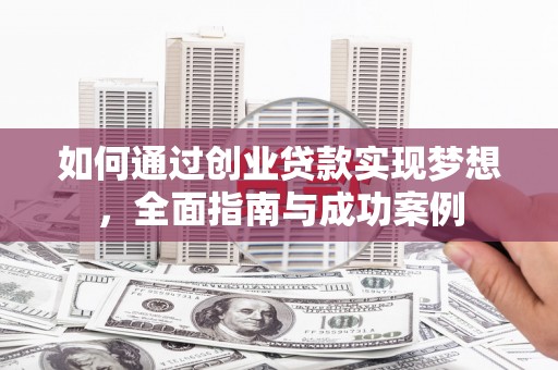 宝塔如何通过创业贷款实现梦想，全面指南与成功案例