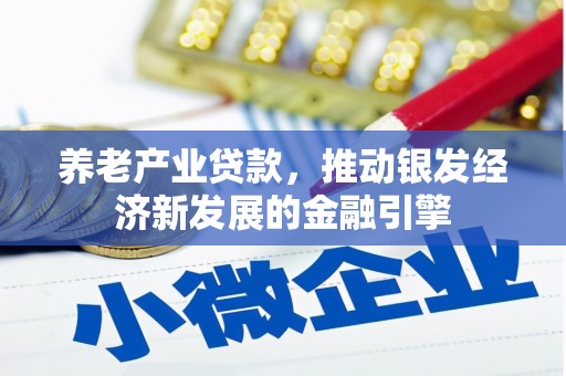 申扎养老产业贷款，推动银发经济新发展的金融引擎
