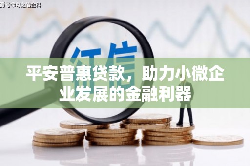 安福平安普惠贷款，助力小微企业发展的金融利器