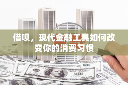 岳麓借呗，现代金融工具如何改变你的消费习惯