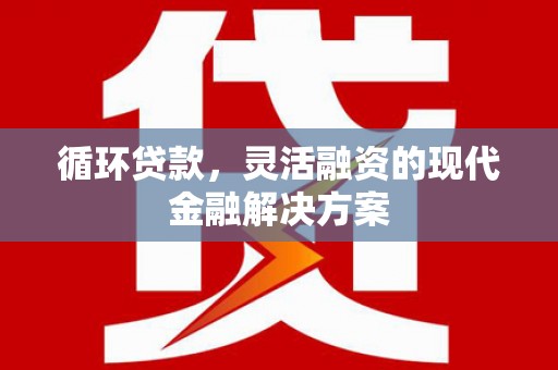 岳池循环贷款，灵活融资的现代金融解决方案
