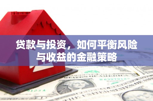 斗六贷款与投资，如何平衡风险与收益的金融策略