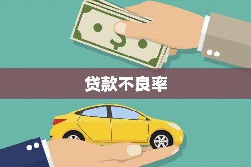 乐东贷款不良率