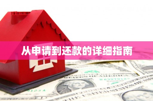 久治从申请到还款的详细指南