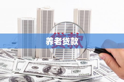 泸州养老贷款