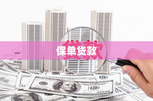 阳春保单贷款 阳春保单贷款